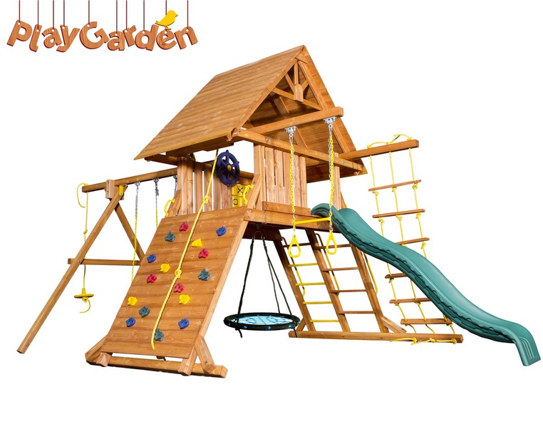 Детские игровые площадки и комплексы для дачи - купить по лучшей цене в интернет-магазине SunnyToy!